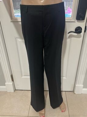 BR Itailian Wool Straight-Leg Dress Pants